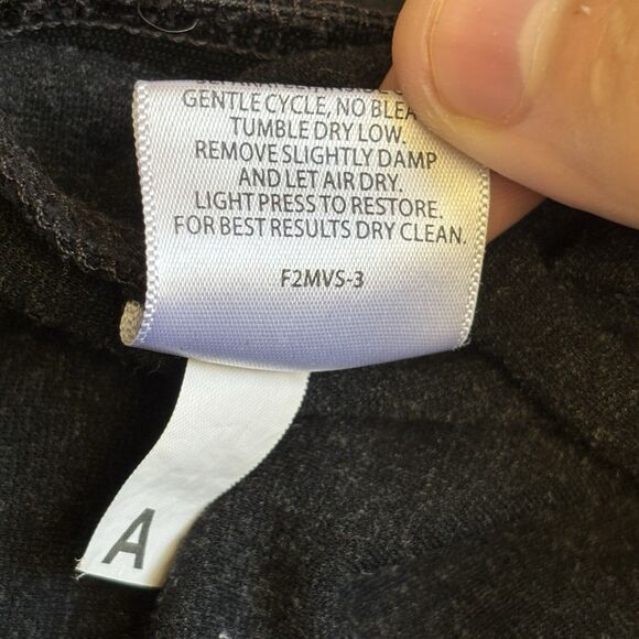 Eileen Fisher Womens Melanged Viscose Stretch Ponte Pant S Minimalist Comfy City - Picture 9 of 9